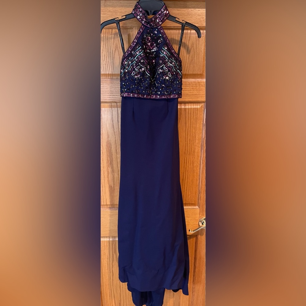 Sherri Hill, size 00, navy